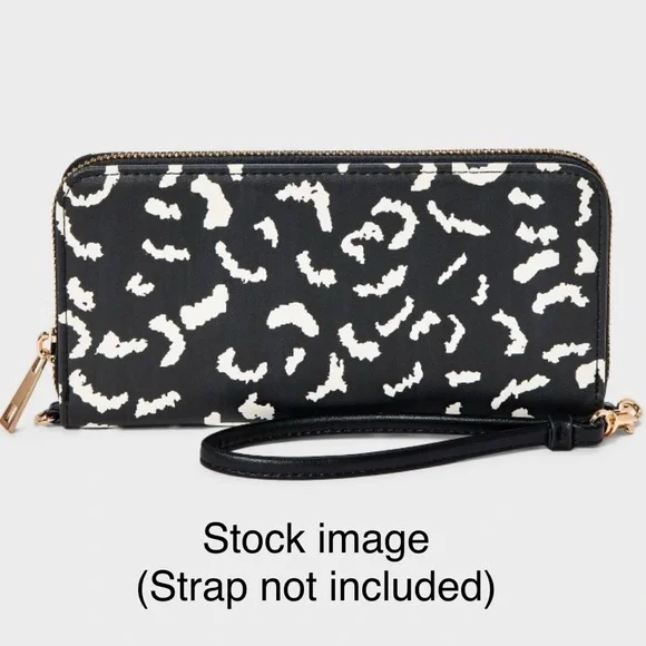 New “a new day” PURRfect convertible wallet -Cheetah print -crossbody loops NWOT - Picture 8 of 12